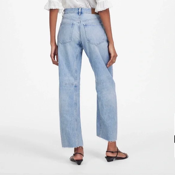 Madewell Darted barrel leg, Jean - Picture 3 of 10